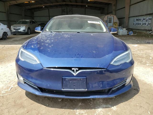 5YJSA1E29HF230672 - 2017 TESLA MODEL S Mavi foto 5