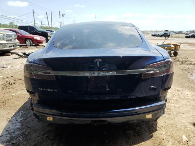 5YJSA1E29HF230672 - 2017 TESLA MODEL S Mavi foto 6
