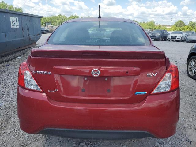 3N1CN7AP3FL934462 - 2015 NISSAN VERSA S RED photo 6