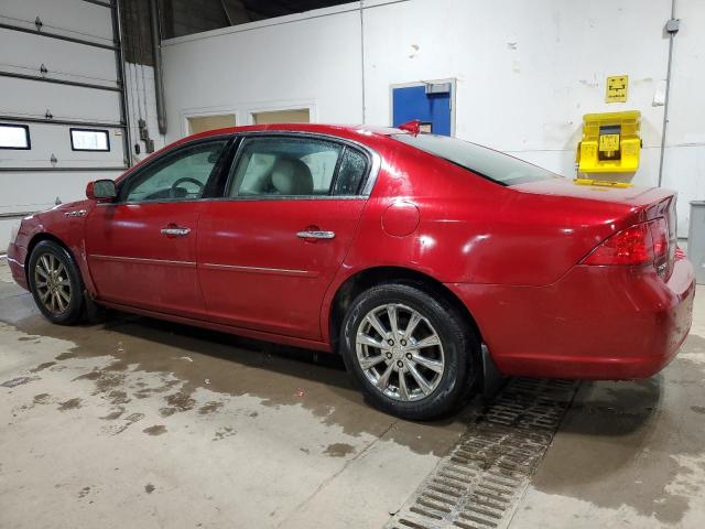 1G4HD57M89U125228 - 2009 BUICK LUCERNE CXL RED photo 2