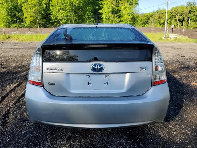 JTDKN3DU2A0013066 - 2010 TOYOTA PRIUS SILVER photo 6