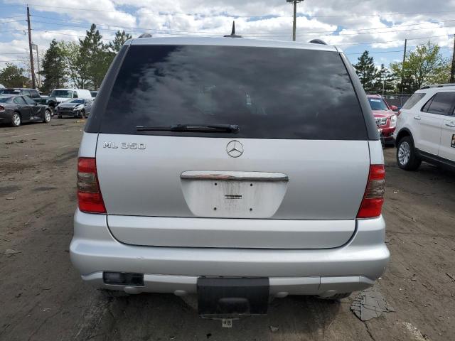 4JGAB57E55A531866 - 2005 MERCEDES-BENZ ML 350 SILVER photo 6