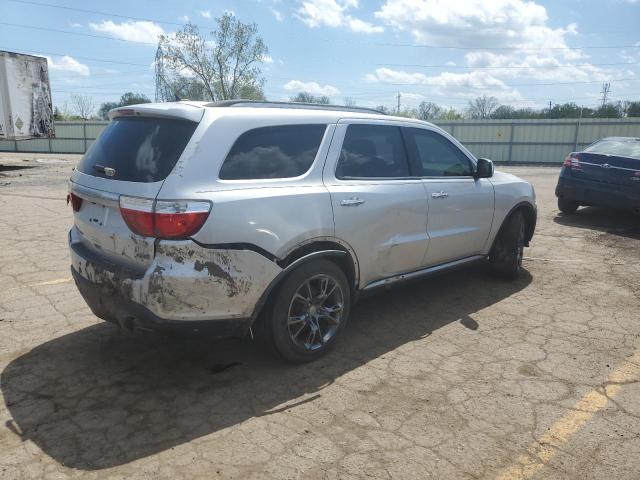 1D4RE4GGXBC734345 - 2011 DODGE DURANGO CREW SILVER photo 3