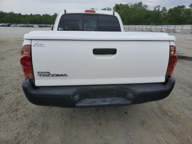 5TFTX4CN0FX068421 - 2015 TOYOTA TACOMA ACCESS CAB WHITE photo 6