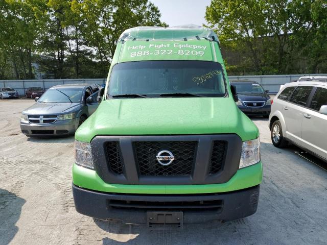 1N6BF0LYXFN808423 - 2015 NISSAN NV 2500 GREEN photo 5