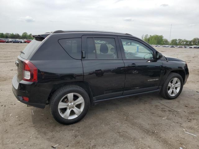 1C4NJDBB8HD101588 - 2017 JEEP COMPASS SPORT BLACK photo 3