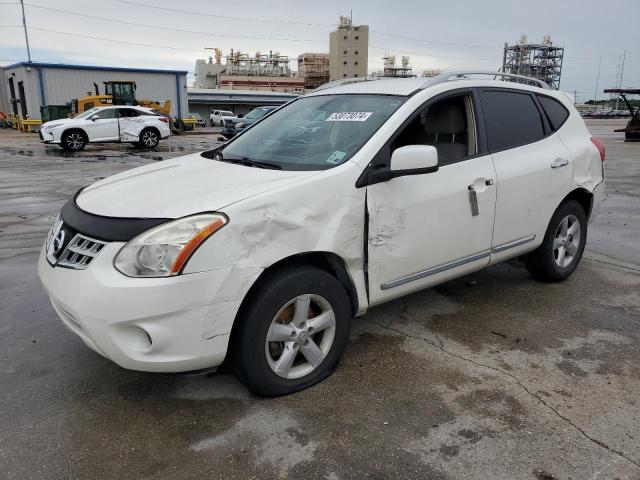 JN8AS5MT3BW161544 - 2011 NISSAN ROGUE S WHITE photo 1