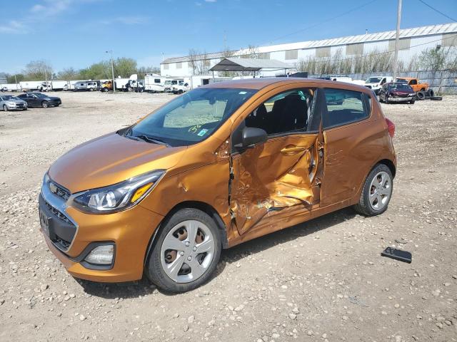 KL8CB6SAXKC813906 - 2019 CHEVROLET SPARK LS ORANGE photo 1