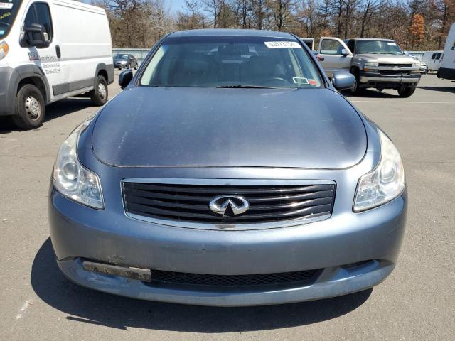 JNKBV61F08M276746 - 2008 INFINITI G35 BLUE photo 5