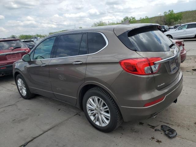 LRBFXCSA2JD010177 - 2018 BUICK ENVISION PREFERRED BROWN photo 2