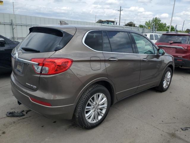 LRBFXCSA2JD010177 - 2018 BUICK ENVISION PREFERRED BROWN photo 3