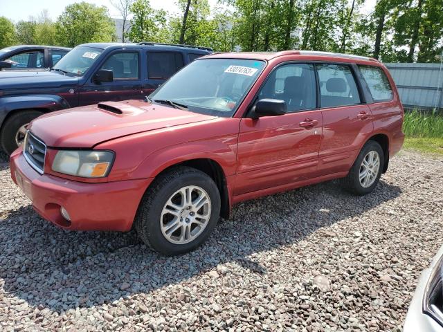 JF1SG696X5H710262 - 2005 SUBARU FORESTER 2.5XT RED photo 1