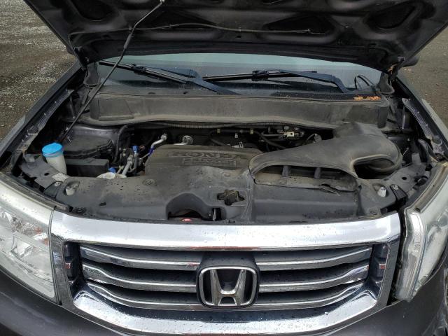 5FNYF4H37FB052565 - 2015 HONDA PILOT SE GRAY photo 12