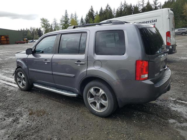 5FNYF4H37FB052565 - 2015 HONDA PILOT SE GRAY photo 2