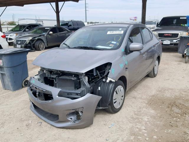 ML32F3FJ3HHF16669 - 2017 MITSUBISHI MIRAGE G4 ES  ფოტო 2