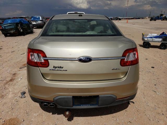 1FAHP2EW4AG127971 - 2010 FORD TAURUS SEL GOLD photo 6