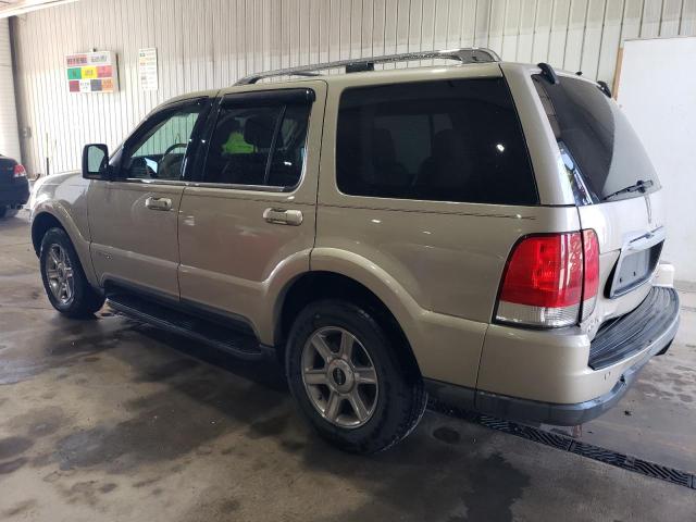 5LMEU88H55ZJ19953 - 2005 LINCOLN AVIATOR თაფლისფერი ფოტო 2