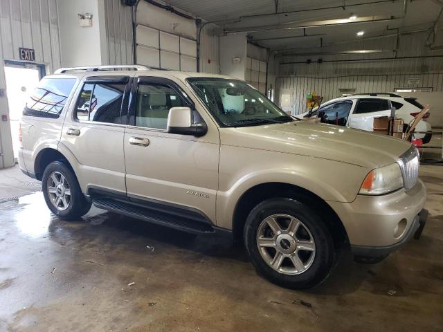 5LMEU88H55ZJ19953 - 2005 LINCOLN AVIATOR თაფლისფერი ფოტო 4