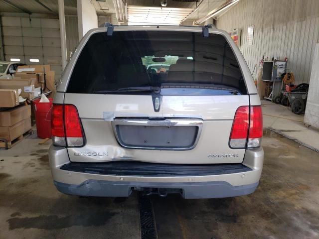 5LMEU88H55ZJ19953 - 2005 LINCOLN AVIATOR თაფლისფერი ფოტო 6