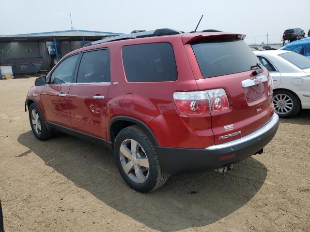 1GKKVSED5CJ246174 - 2012 GMC ACADIA SLT-2 RED photo 2