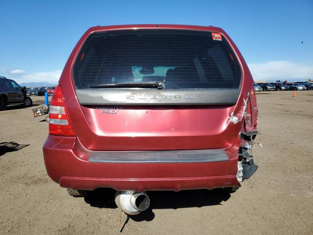 JF1SG69695H740546 - 2005 SUBARU FORESTER 2.5XT RED photo 6