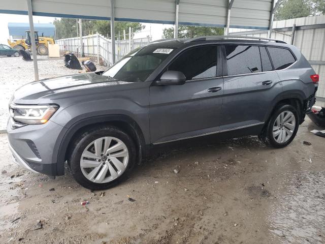 1V2BP2CA2MC581055 - 2021 VOLKSWAGEN ATLAS SEL GRAY photo 1