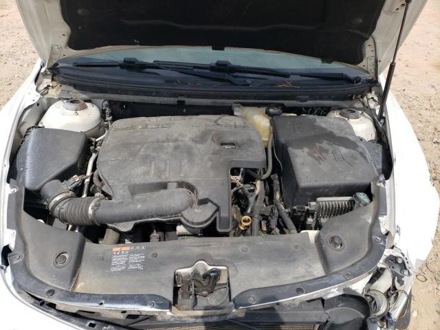 1G1ZC5EU3CF106945 - 2012 CHEVROLET MALIBU 1LT WHITE photo 11