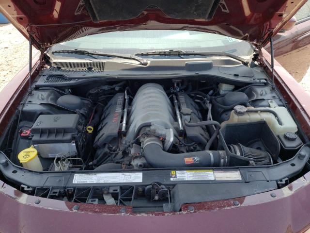 2B3LA73W96H422034 - 2006 DODGE CHARGER SRT-8 BURGUNDY photo 11