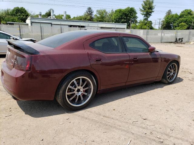 2B3LA73W96H422034 - 2006 DODGE CHARGER SRT-8 BURGUNDY photo 3