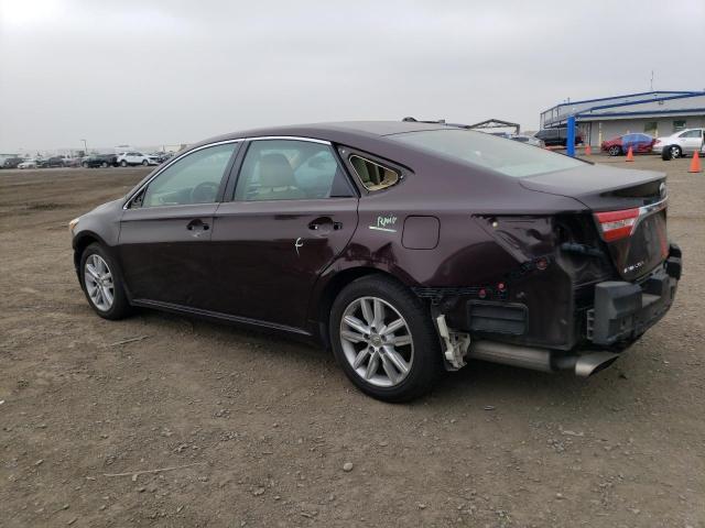 4T1BK1EB5DU077685 - 2013 TOYOTA AVALON BASE BURGUNDY photo 2