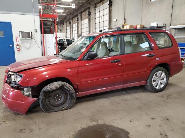 JF1SG63618H701060 - 2008 SUBARU FORESTER 2.5X RED photo 1