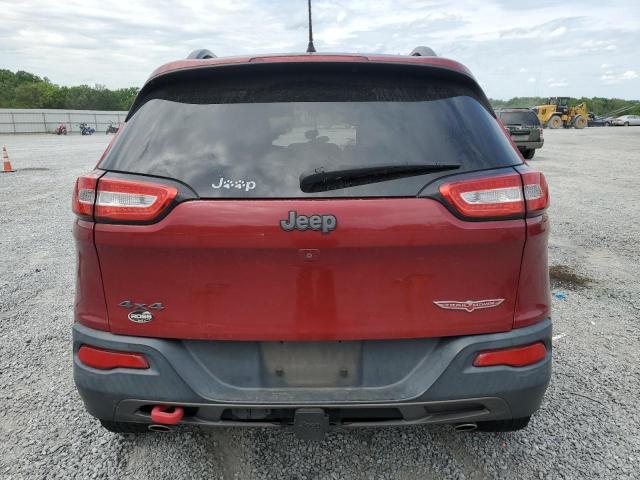 1C4PJMBS3GW133831 - 2016 JEEP CHEROKEE TRAILHAWK 红色 照片 6