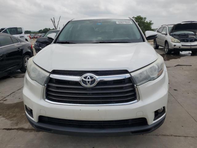 5TDZKRFH3FS080385 - 2015 TOYOTA HIGHLANDER LE WHITE photo 5