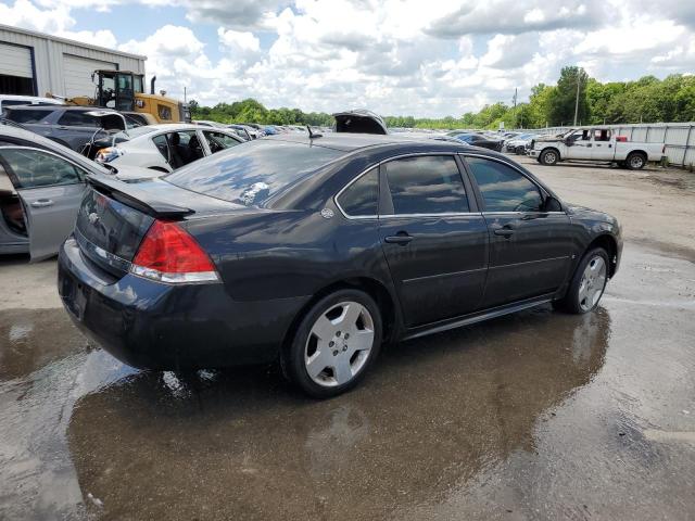 2G1WV58N181269819 - 2008 CHEVROLET IMPALA 50TH ANNIVERSARY BLACK photo 3