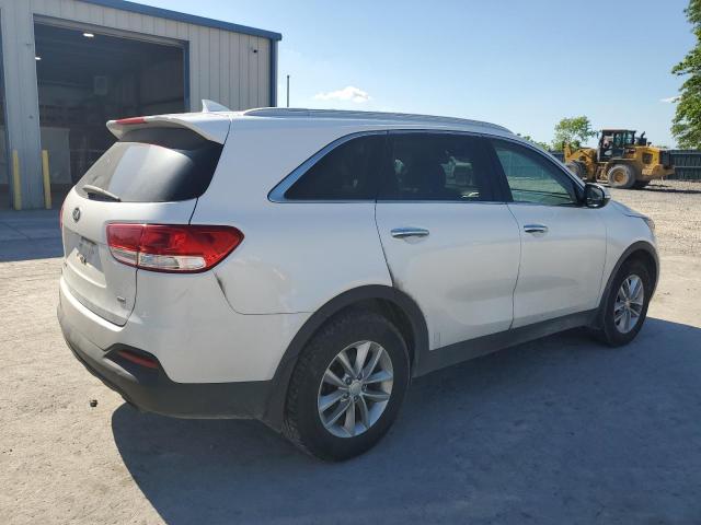 5XYPG4A35JG376246 - 2018 KIA SORENTO LX WHITE photo 3