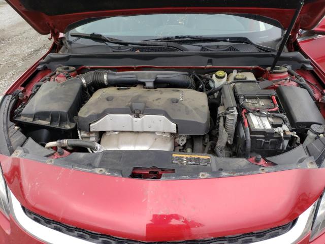 1G11H5SL7EF131652 - 2014 CHEVROLET MALIBU LTZ წითელი ფოტო 11