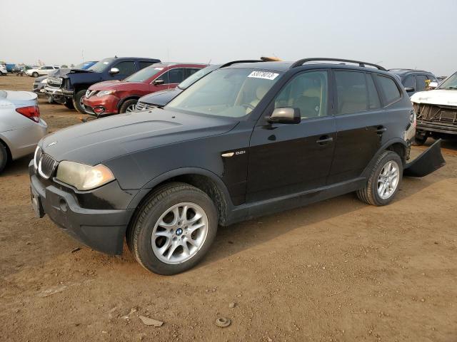 WBXPA73464WC41914 - 2004 BMW X3 2.5I BLACK photo 1