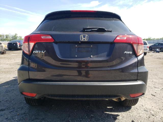 3CZRU6H76GM734904 - 2016 HONDA HR-V EXL GRAY photo 6