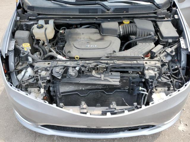 2C4RC1BG9HR503820 - 2017 CHRYSLER PACIFICA TOURING L Արծաթագույն լուսանկար 12