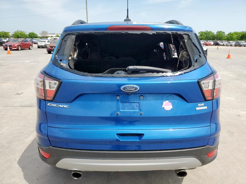 1FMCU0GD9JUB83009 - 2018 FORD ESCAPE SE Mavi foto 6