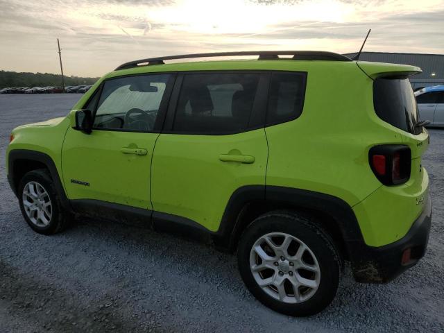 ZACCJBBB0HPG01127 - 2017 JEEP RENEGADE LATITUDE GREEN photo 2