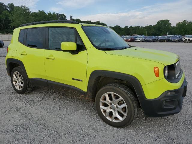 ZACCJBBB0HPG01127 - 2017 JEEP RENEGADE LATITUDE GREEN photo 4