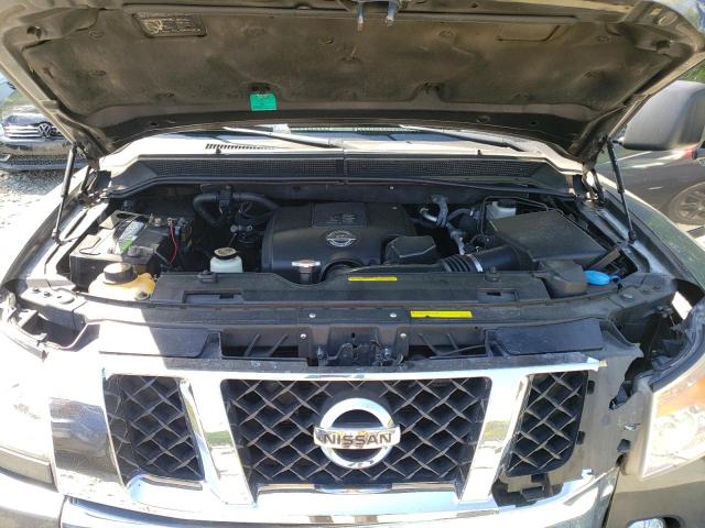 1N6AA07C38N328588 - 2008 NISSAN TITAN XE GRAY photo 11