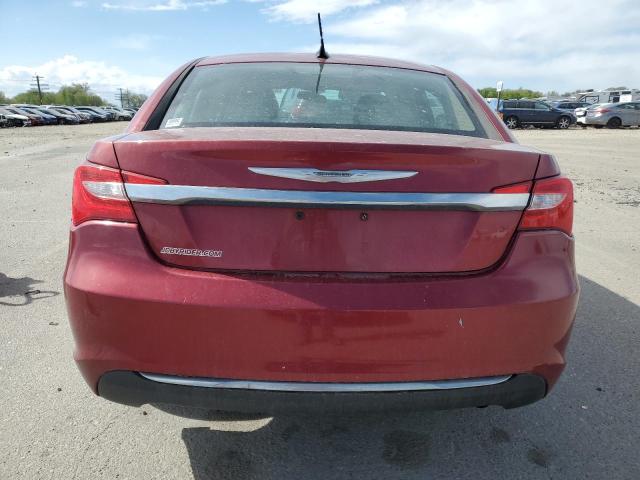 1C3CCBBB9DN558702 - 2013 CHRYSLER 200 TOURING RED photo 6