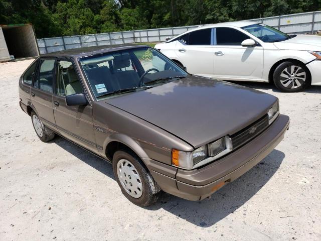 1Y1SK6147HZ058732 - 1987 CHEVROLET NOVA TAN photo 4