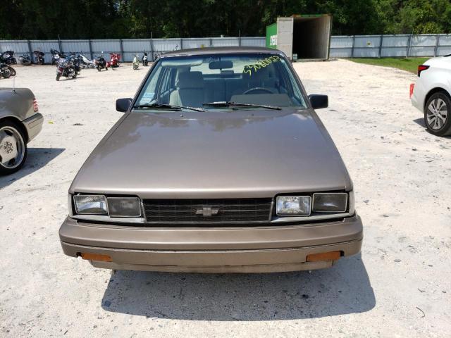 1Y1SK6147HZ058732 - 1987 CHEVROLET NOVA TAN photo 5