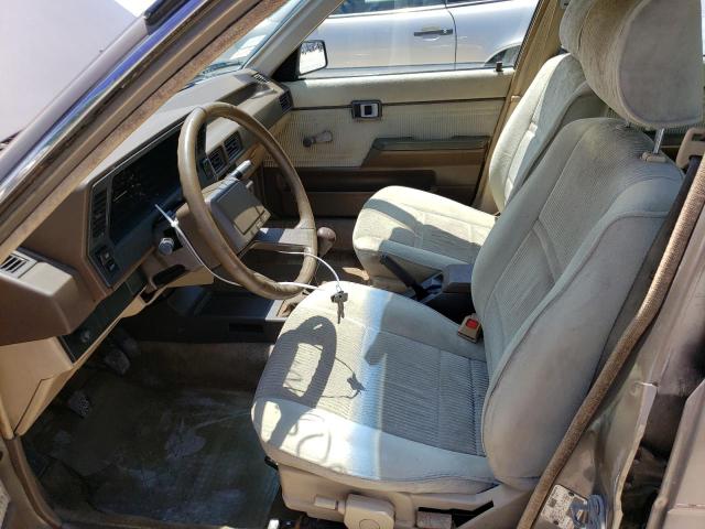 1Y1SK6147HZ058732 - 1987 CHEVROLET NOVA TAN photo 7