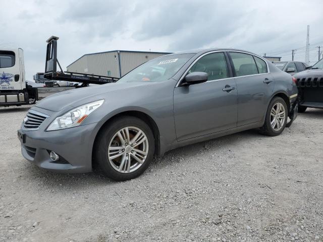 JN1CV6AR2DM764576 - 2013 INFINITI G37 SILVER photo 1