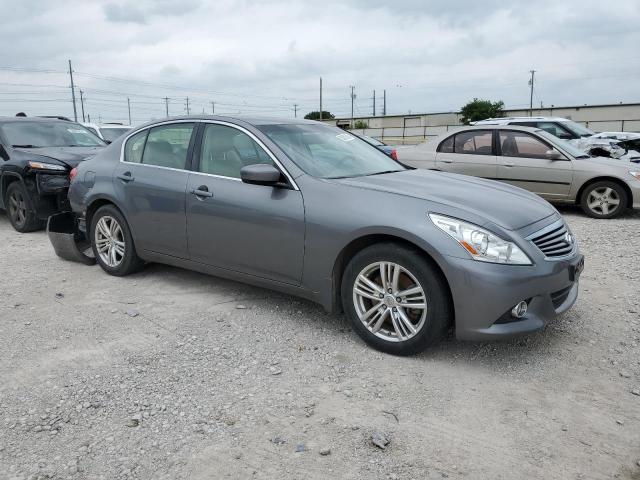 JN1CV6AR2DM764576 - 2013 INFINITI G37 SILVER photo 4