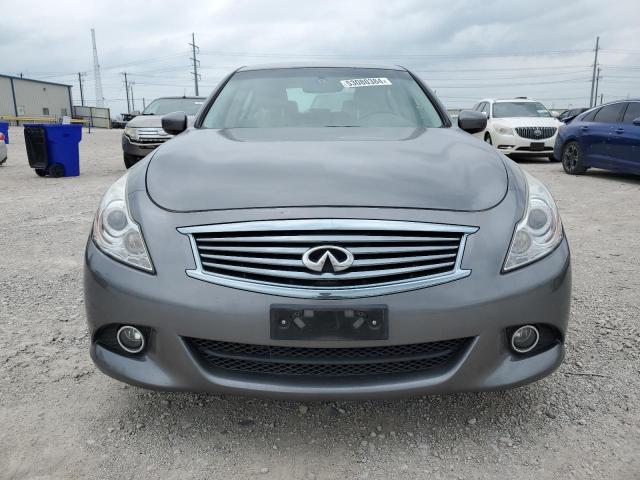 JN1CV6AR2DM764576 - 2013 INFINITI G37 SILVER photo 5